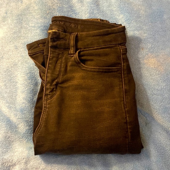 Womens American Eagle Curvy Next Level Stretch Jeans 2 SHORT - Picture 3 of 5